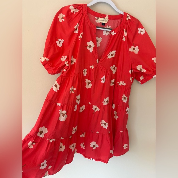 Easy Red Mini Dress |Universal Thread - Picture 2 of 4